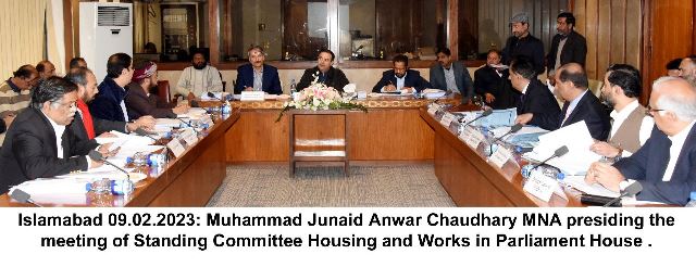 NA Standing Committee On Housing And Works Meets